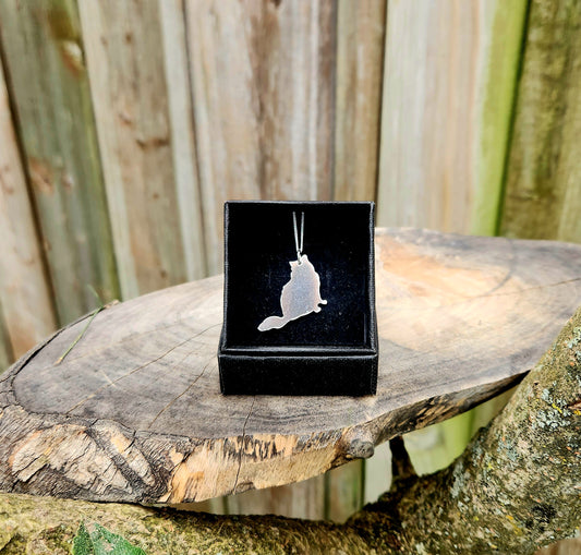 Fluffy Domestic Cat Necklace